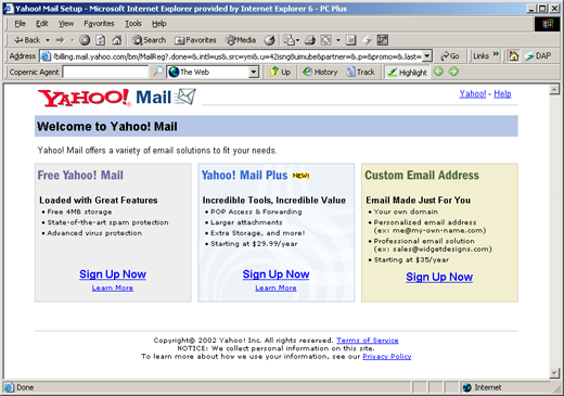 Mail Setup